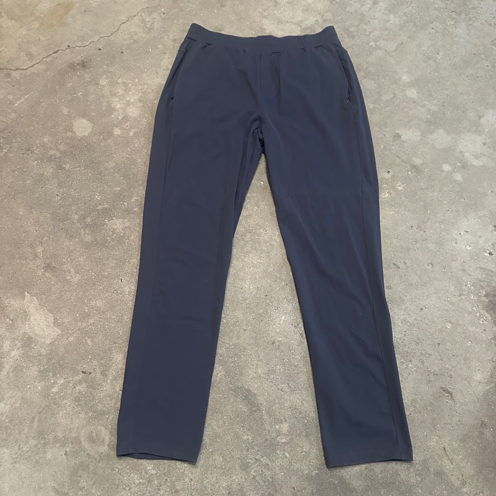 Public Rec All Day Every Day Pants Mens 36x34 Navy Blue Nylon Spandex Joggers